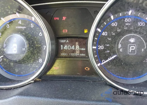 2011 Hyundai Sonata Gls z USA, uszkodzony, nr VIN 5NPEB4ACXBH249640